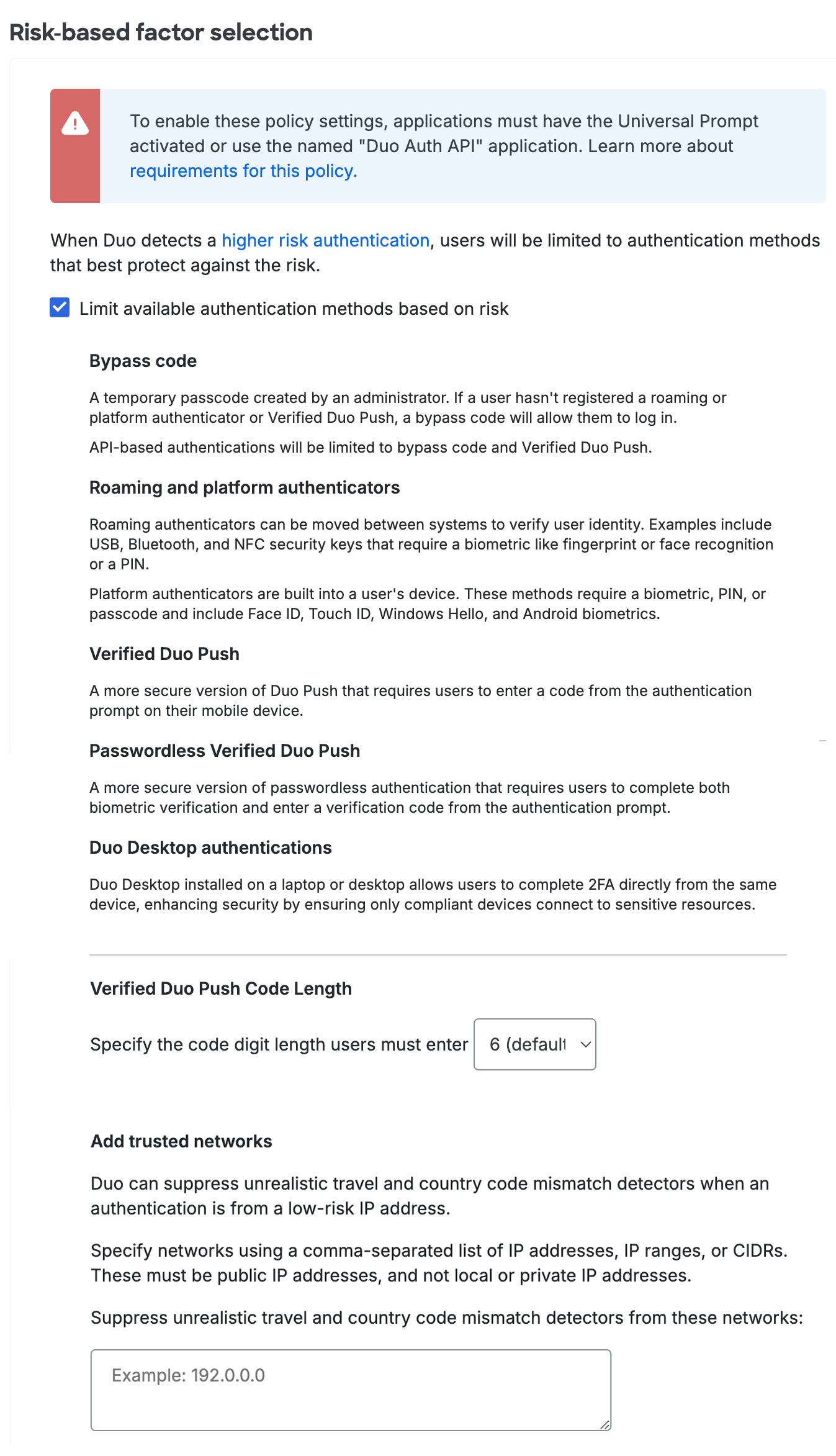 Duo Risk-based Factor Selection Policy